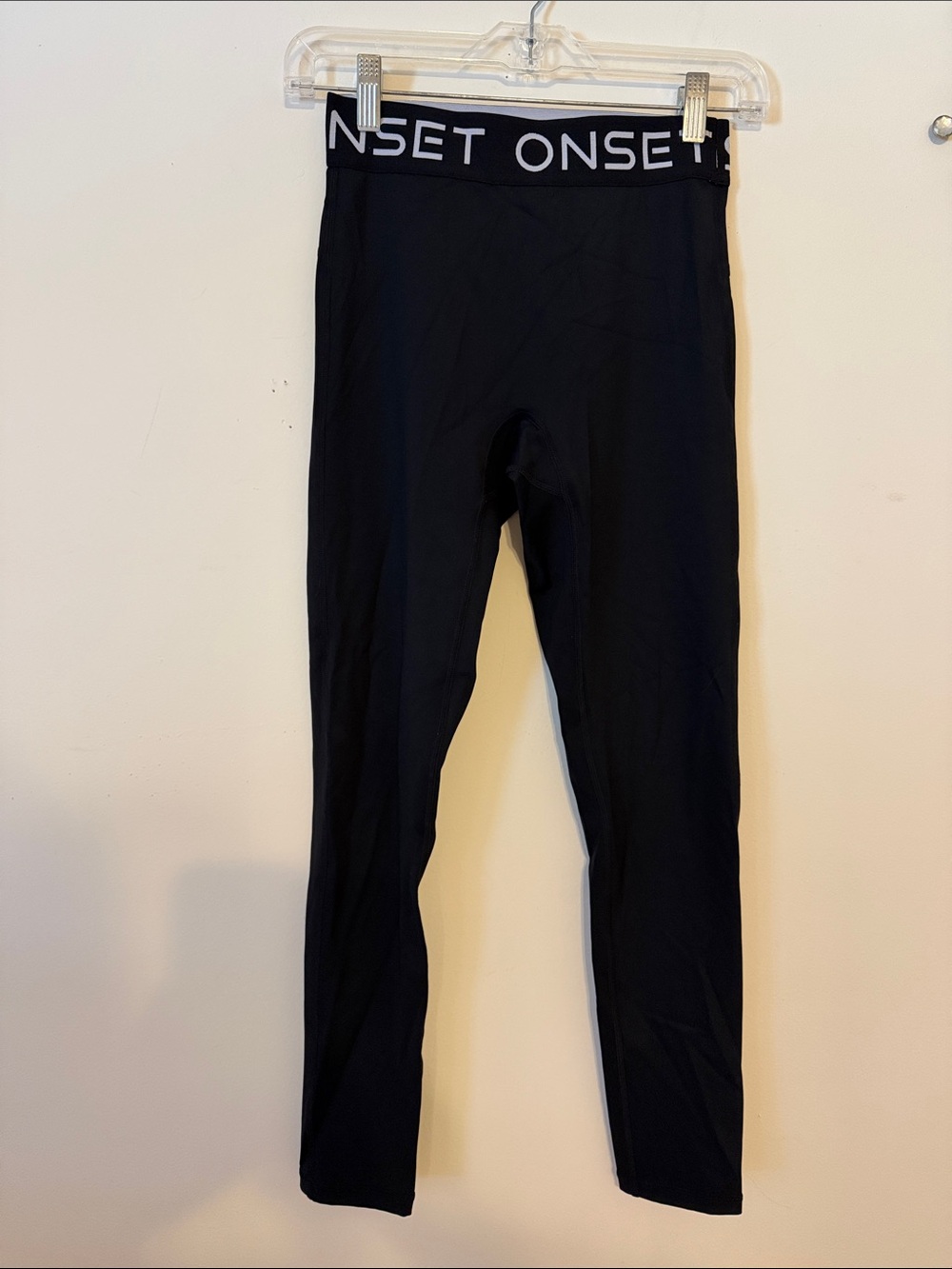 Onset Black High-Rise Performance Leggings